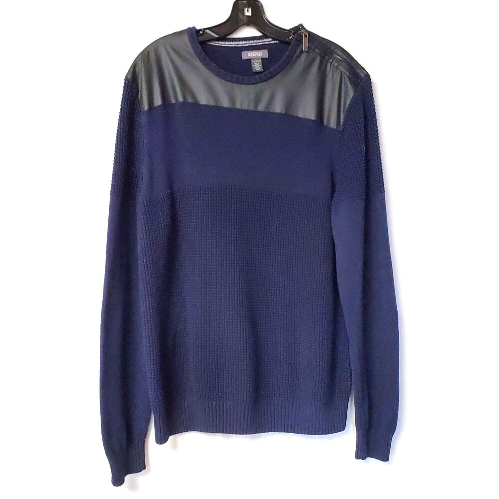 Kenneth Cole Reaction Men's Zipper Sweater Size XL